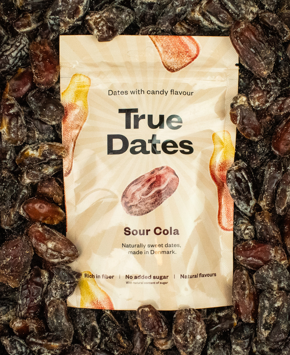 true dates svačina - sour cola - kyselá kola